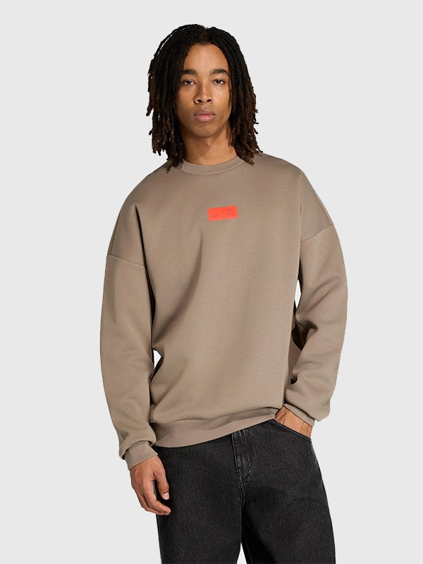 Adidas x Audi Revolut F1 Team Elevated crewneck pullover designed for everyday comfort and lightweight warmth
