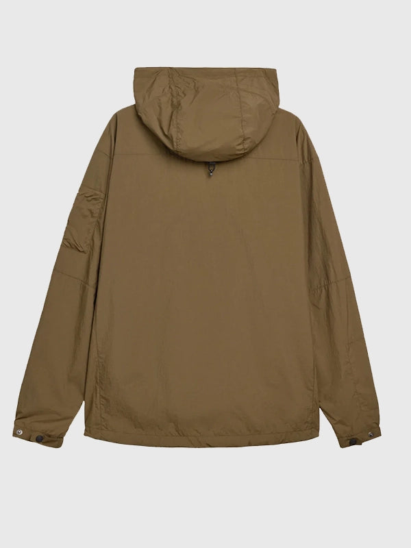 Adidas SPZL Buckstead Full Zip Hooded Jacket crafted in a refined silhouette with subtle branding and modern retro styling