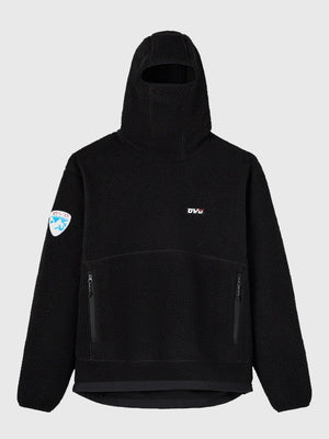RECREATED OVO Winter Survival 2026 Balaclava Sherpa hoodie in black with soft, warm fleece