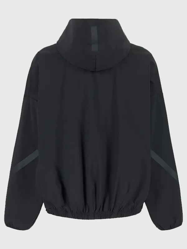 2026 Adidas Real Madrid Z.N.E. Woven Jacket crafted with lightweight construction and smooth technical finish