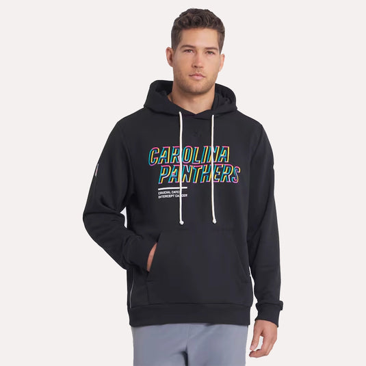 Carolina Panthers 2025 Black Crucial Catch Hoodie