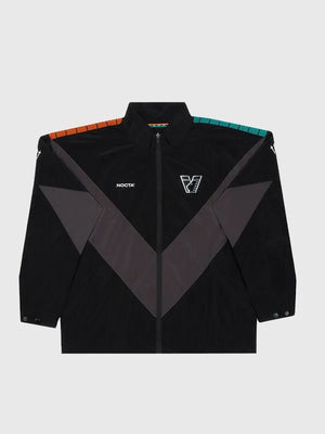Recreated Venezia 25/26 Nike Nocta black track jacket crafted with lightweight fabric and modern athletic look