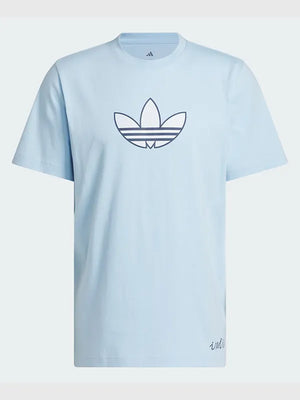 RECREATED Adidas FIFA World Cup 2026 Italy national football team Away Blue Graphic T-Shirt Unisex featuring soft cotton fabric with bold football-inspired graphics