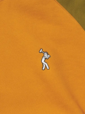 Working Man Concrete Boys pullover hoodie in colorblock design with adjustable drawstring hood and kangaroo pocket