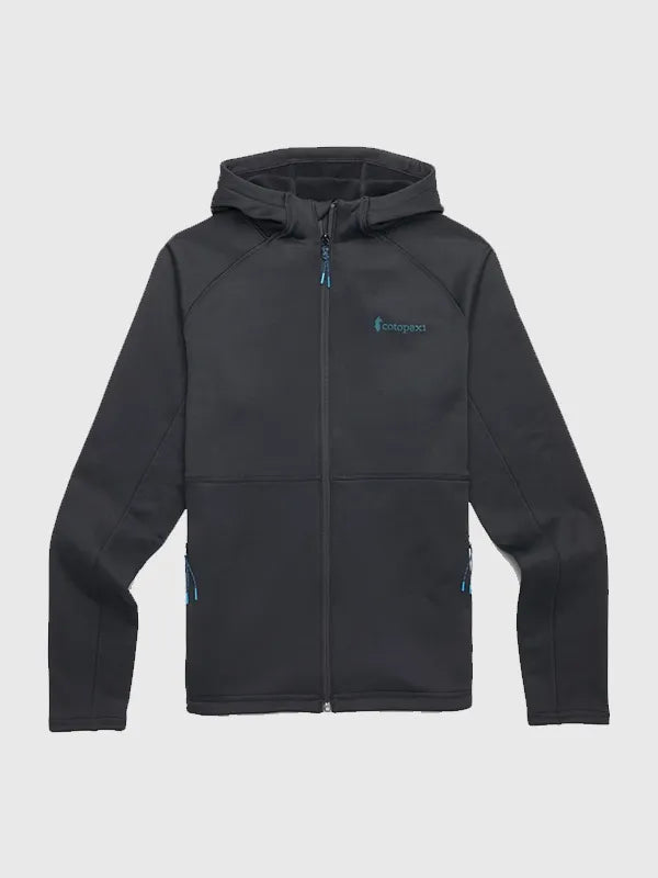 Recreated 2026 Cotopaxi Tempa fleece hooded jacket in grey for men and women with soft interior and minimal design