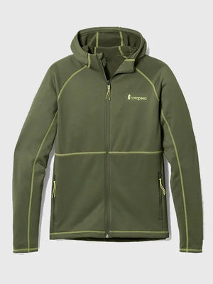Green Cotopaxi Tempa 2026 fleece hooded jacket recreated with lightweight warmth and relaxed silhouette