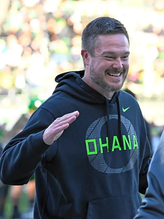 Oregon Ohana Hoodie combining comfort, style, and Dan Lanning inspiration