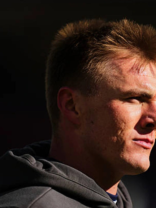 Black sideline pullover hoodie RECREATED with Bo Nix Denver Broncos Nike styling for elevated football streetwear