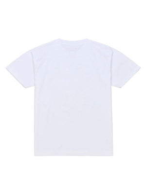 White Mitchell & Ness Derrick Rose 2010–11 caricature t-shirt with classic basketball style