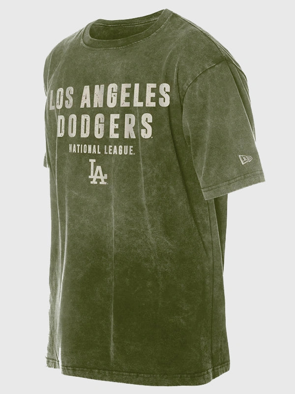Los Angeles Dodgers New Era 2026 Armed Forces Day T-Shirt featuring bold commemorative graphics and soft cotton construction