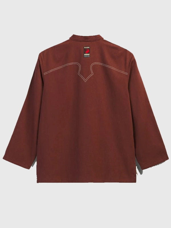 RECREATED Adidas Chinese New Year CLOT track jacket in brown designed by Edison Chen