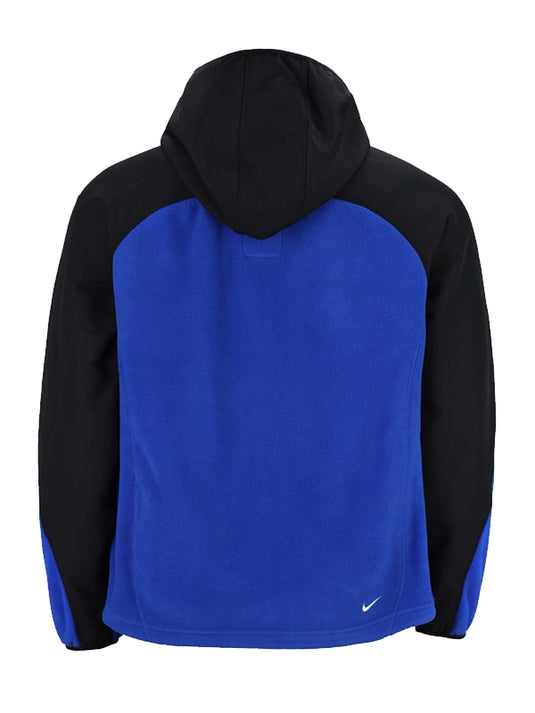 Hooded Nike ACG Wolftree jacket recreated for 2025/26 with Inter Milan inspired detailing in blue and black