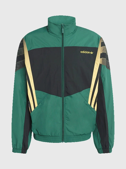 Adidas Laneway Lookbook 2026 Santiago green track jacket recreated for everyday casual wear