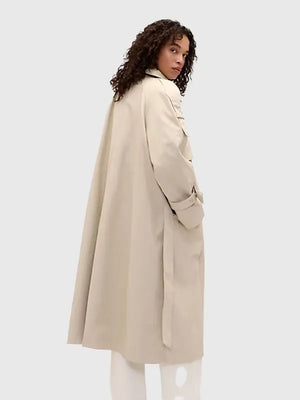 Victoria Beckham x Gap Trench Coat designed with unisex fit and structured silhouette for a refined modern look