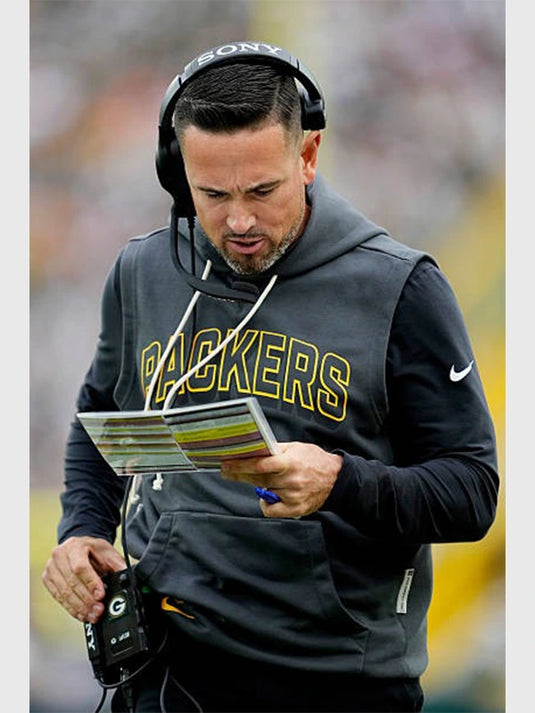 Matt LaFleur Packers 2025 Sleeveless Hoodie