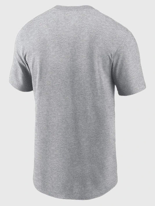 Seattle Seahawks inspired Nike t-shirt in heather grey marking the 2025 NFC Championship run