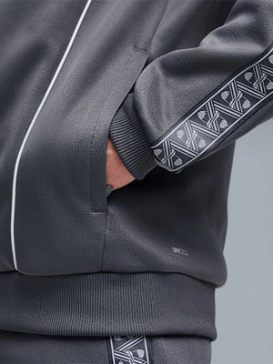 Recreation Puma Manchester City King Anthem full-zip track jacket in grey with a sleek football-inspired silhouette