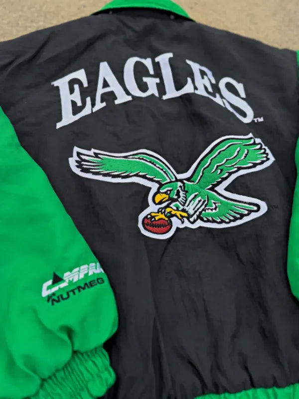 Recreated Campri anorak jacket with Eagles inspiration combining comfort and modern sportswear design