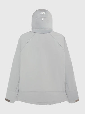 RECREATED Kith x New Balance 2026 Windbreaker Reflective Jacket featuring lightweight construction with reflective detailing and a sleek athletic silhouette