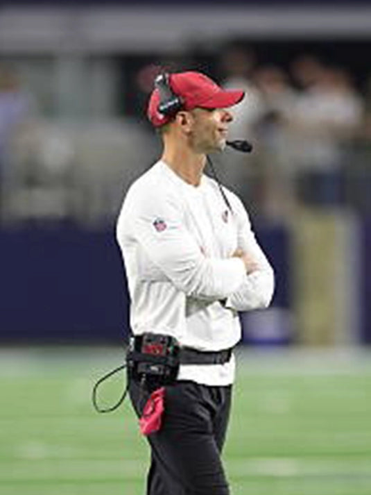 Recreated Nike Arizona Cardinals Long Sleeves T-Shirt inspired by Coach Jonathan Gannon’s sideline look.