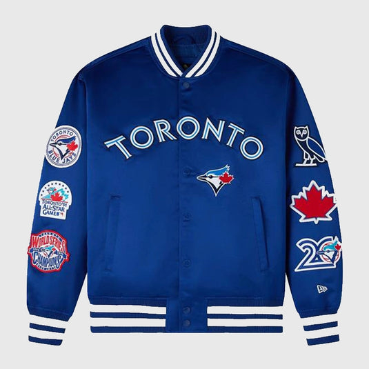 OVO x New Era x MLB Toronto Varsity Jacket