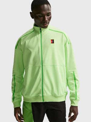 RECREATED Australian Open 2026 Final NikeCourt Heritage jacket worn by Carlos Alcaraz in green