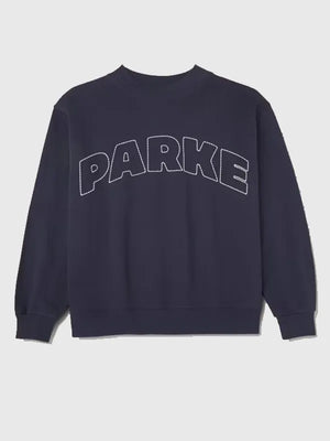 Parke x Target Mockneck Sweatshirt featuring cozy interior, ribbed trims, and modern understated styling