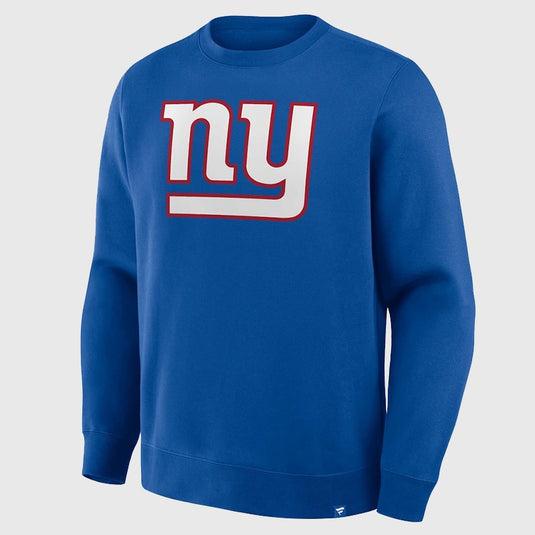 Royal New York Giants Fanatics Legacy Sweatshirt recreated for everyday comfort and team pride.