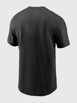 RECREATED locker room t-shirt in black honoring Indiana Hoosiers 2025 College Football Playoffs National Championship