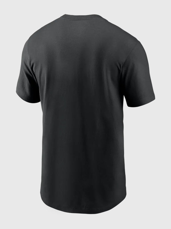 RECREATED locker room t-shirt in black honoring Indiana Hoosiers 2025 College Football Playoffs National Championship