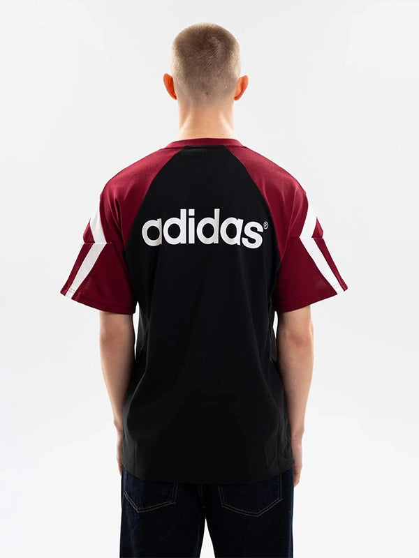 RECREATED Adidas Newcastle United 1995/96 t-shirt featuring soft fabric and vintage football design
