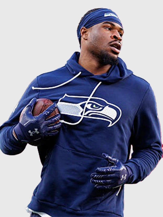 Seattle Seahawks 2025 Nike recreation hoodie in navy offering everyday warmth and relaxed fit