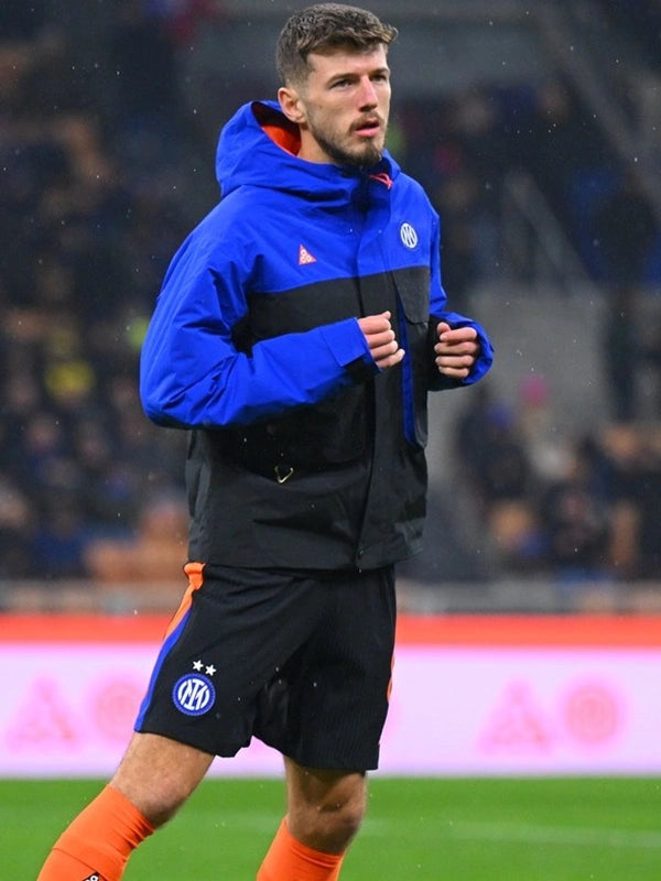 Recreated Inter Milan 2025/26 Nike ACG Skull Peak jacket with a clean techwear-inspired silhouette