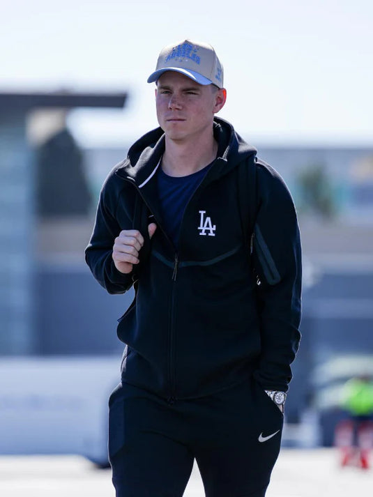 Los Angeles Dodgers Nike Tech Fleece Windrunner Hoodie Jacket