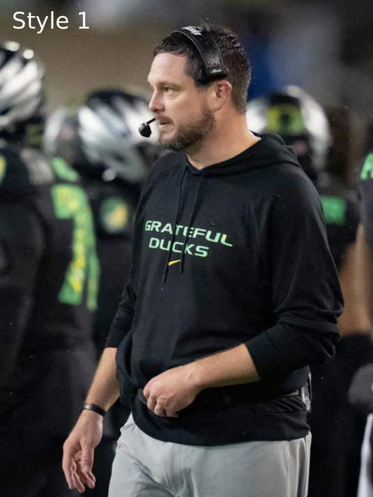 Black Nike hoodie combining Oregon Ducks branding with Grateful Dead artwork.