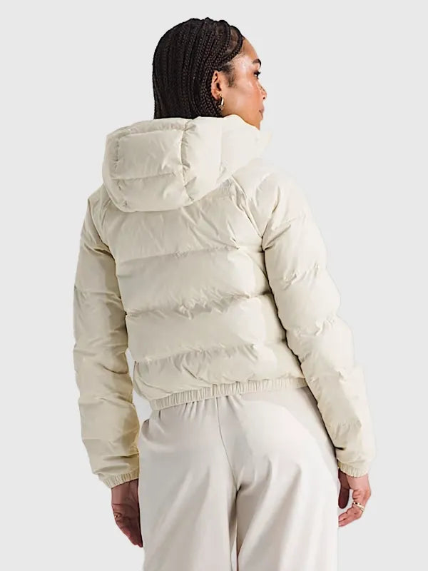 RECREATED The North Face Hydrenalite Down Hooded Puffer Jacket featuring a modern puffer profile with lightweight warmth and comfort