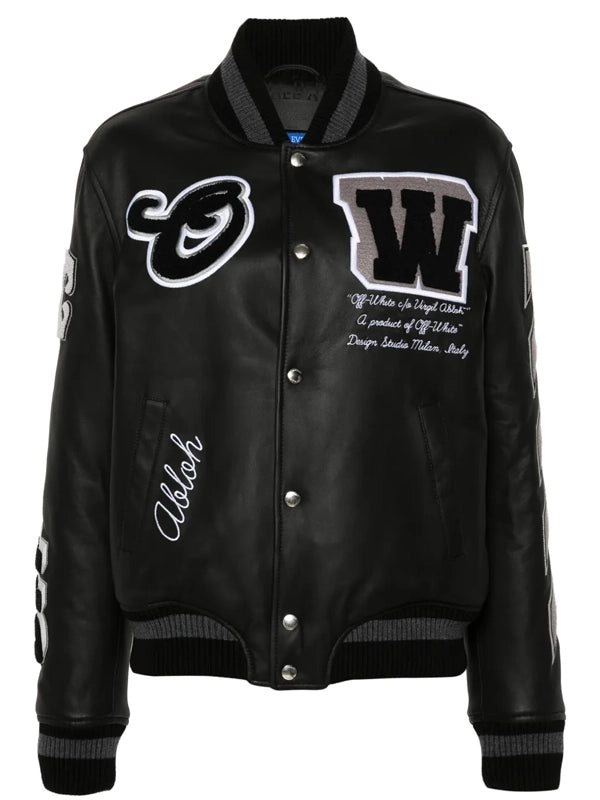 Super Bowl LX fan jacket in black leather inspired by Blue Ivy Carter’s celebrity streetwear ensemble
