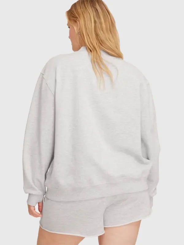 Target x Parke Pullover Sweatshirt with mockneck design, comfortable texture, and versatile casual appeal