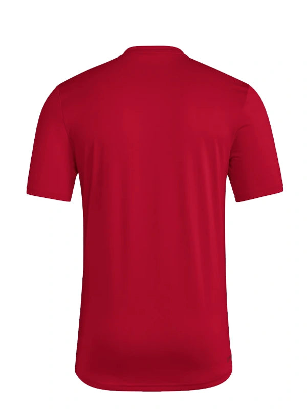 RECREATED Nike Indiana Hoosiers 2025 participant t-shirt in red celebrating National Champions title