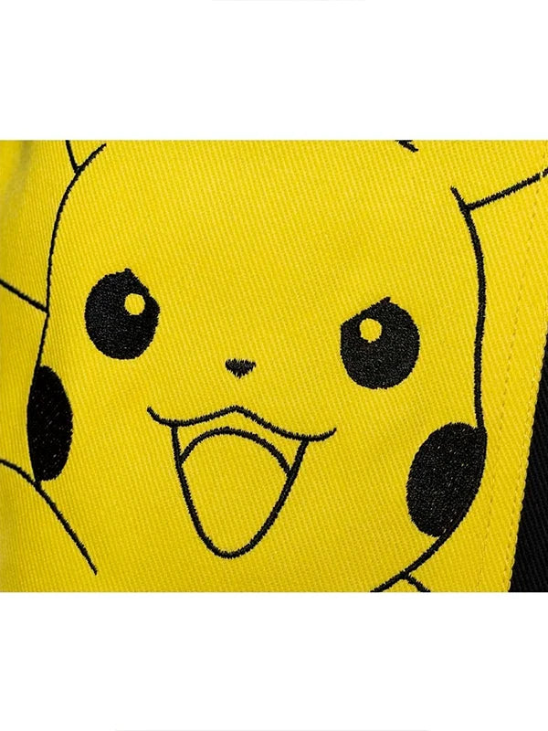 Pokémon × Jimmy Paul by Difuzed black and yellow jacket designed with practical pockets and statement character graphics