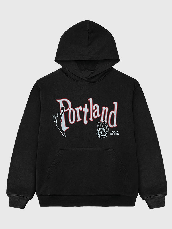 Playa Society WNBA Portland Fire Hoodie