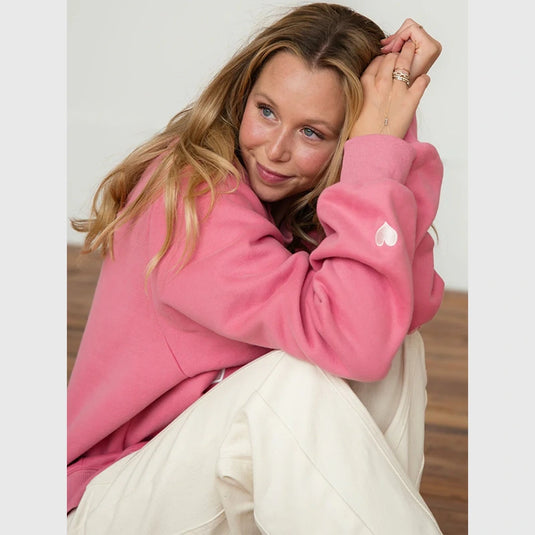Preorder Pink Aid x Parke Mockneck Sweatshirt