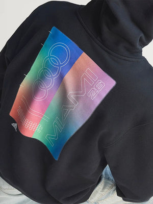 Adidas Teamgeist Hoodie with motorsport design elements, soft interior, and structured pullover silhouette