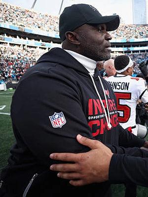 Nike Tampa Bay Buccaneers Inspire Change 2025 hoodie combining statement wording with modern athletic fit