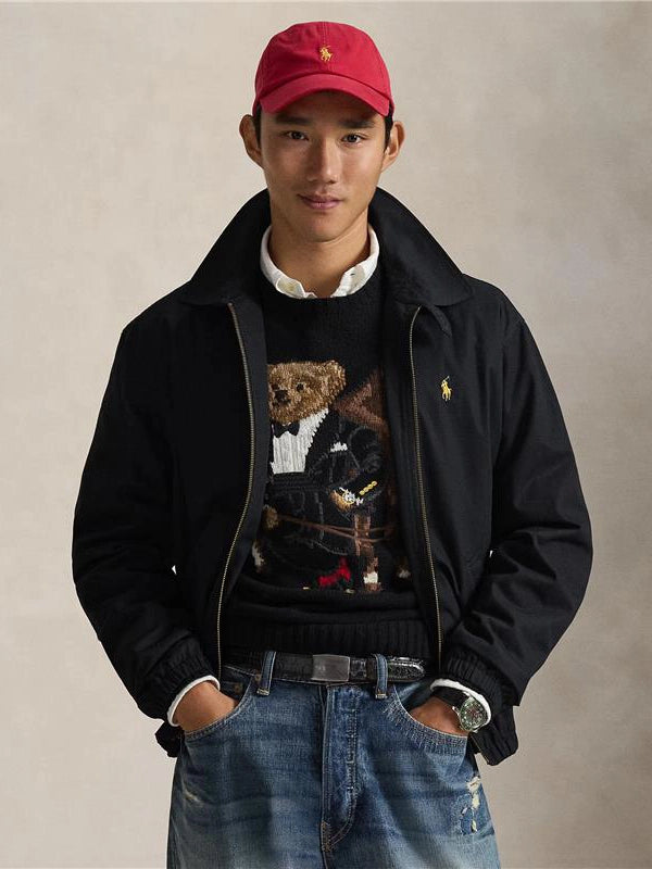 Recreated Polo Ralph Lauren 2025 Lunar New Year Bayport jacket in black with refined outerwear styling