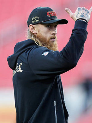 Recreation San Francisco 49ers Rivalries hoodie in black featuring a relaxed pullover fit and cozy feel