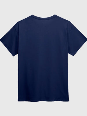 Recreated Seattle Seahawks Super Bowl LX Champions iconic victory T-shirt in navy with bold championship graphics