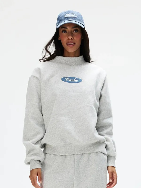 2026 Parke Mockneck Sweatshirt designed in premium fleece fabric with subtle branding and a modern structured silhouette