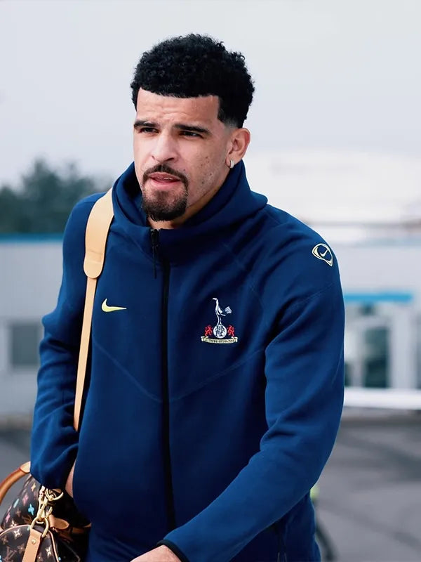 RECREATED Tottenham Spurs FC Nike 2025/26 Navy T90 Hoodie made with comfortable tech fleece fabric and sporty casual design