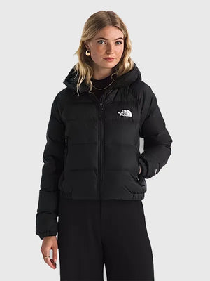 RECREATED The North Face Hydrenalite Down Puffer Hoodie Jacket featuring insulated down filling with a lightweight puffer silhouette